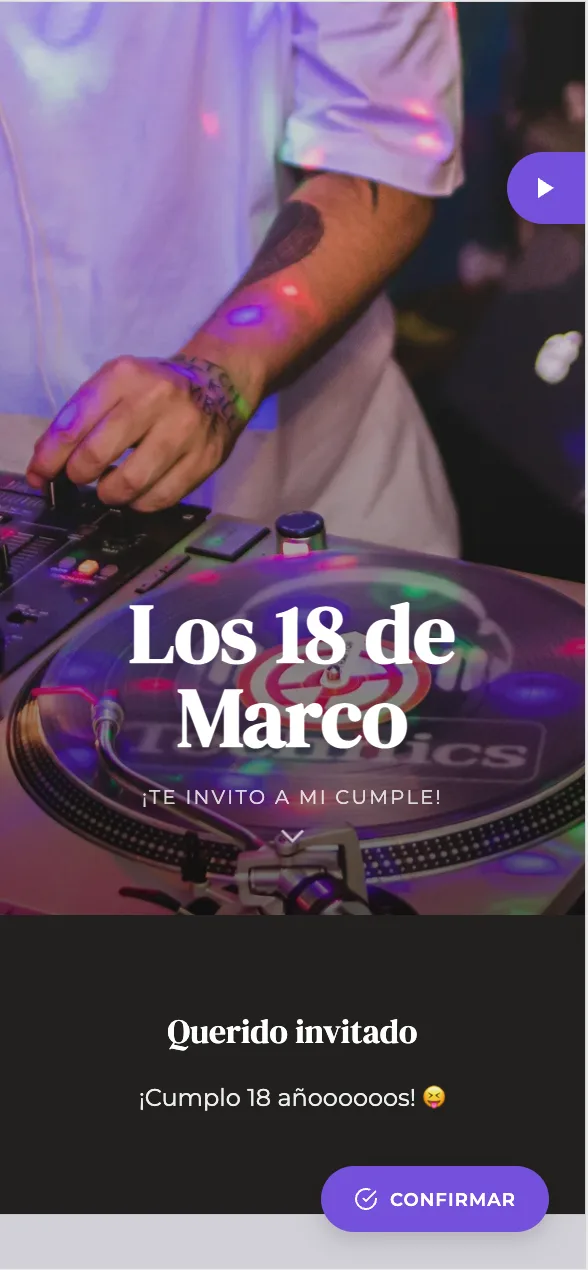Diseño cumpleaños 3