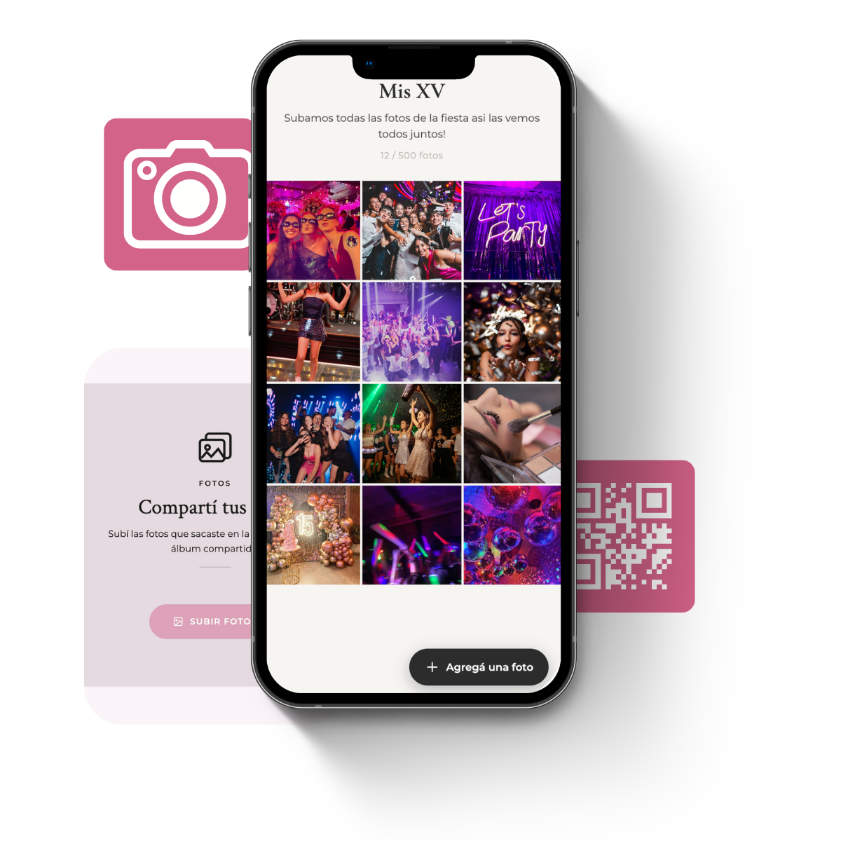Álbum de fotos compartido