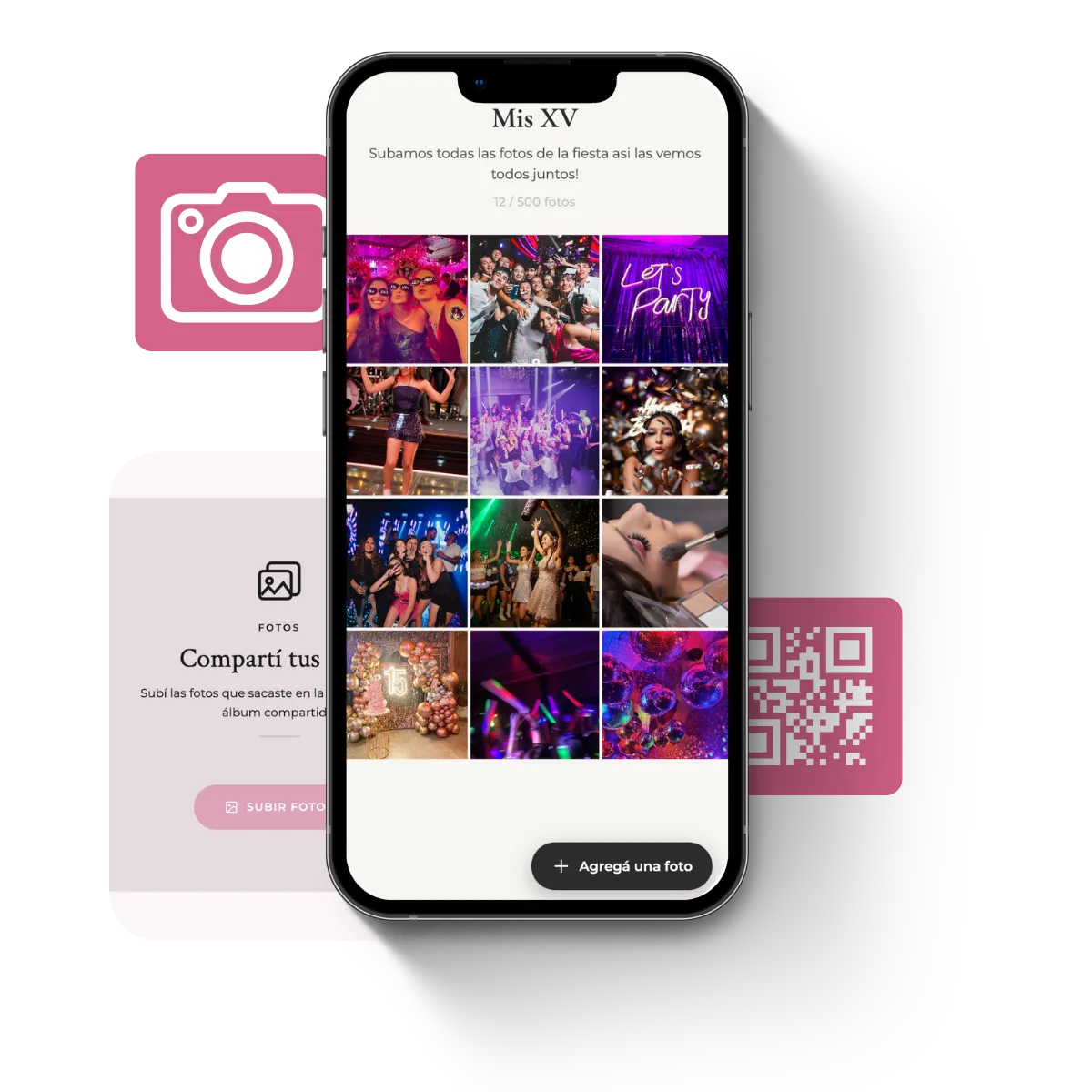 Álbum de fotos compartido